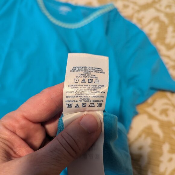 Lands End 2 piece shorts and short sleeve tee pajama set - Picture 10 of 10